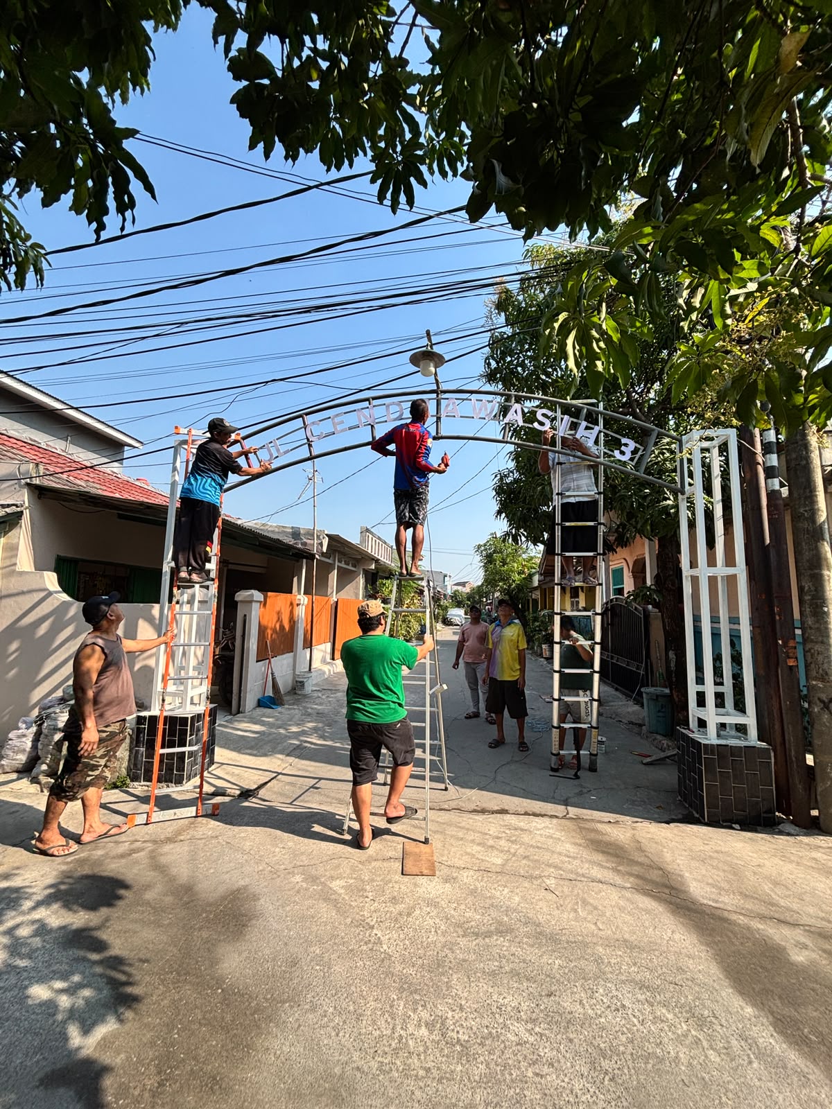 Kerja Bakti HUT RI ke 81